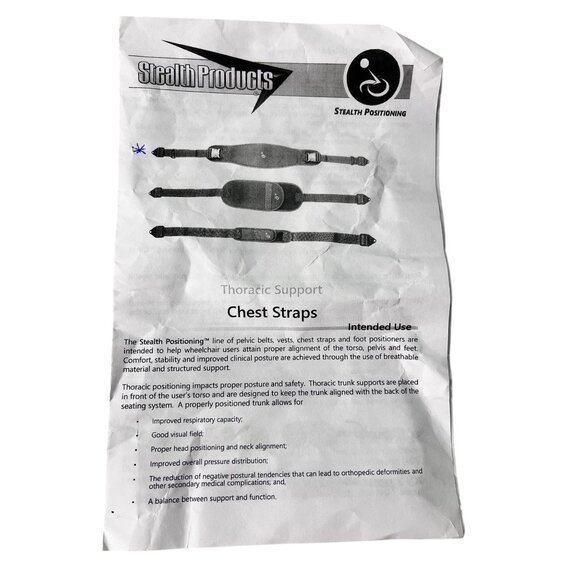 Stealth Positioning Chest Strap Belt Anchor Size Medium ST-IFCS4113-Q - Picture 4 of 4